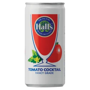 Hall's Tomato Cocktail Juice Can 200ml