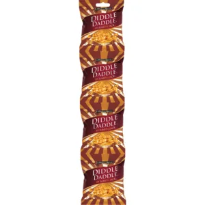 Diddle Daddle Caramel Coated Popcorn 4 x 22g