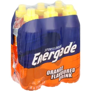 Energade Orange Sports Drink 6 x 500ml