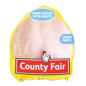 County Fair Whole Fresh Chicken Per kg