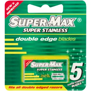 Super-Max Double Edge Blades 5 Pack