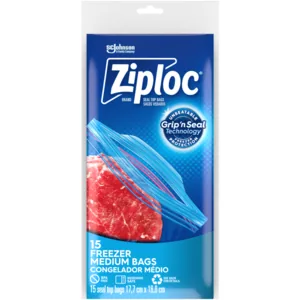 Ziploc Freezer Bags 15 Pack