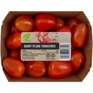 Baby Plum Tomatoes 250g