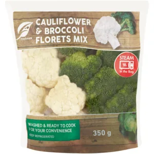 Cauliflower & Broccoli Florets Mix 350g