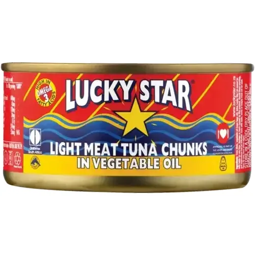 Lucky Star Light Meat Tuna Chunks in Vegetable Oil 170g