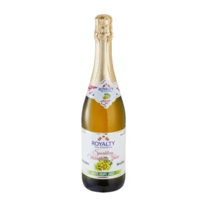 Royalty Sparkling Non-Alcoholic White Grape Juice Bottle 750ml