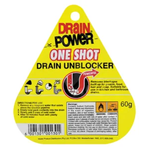 Drain Power One Shot Drain Unblocker 60g