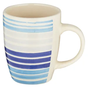 Casablanca Themed Striped Coffee Mug 295ml
