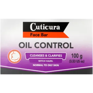 Cuticura Oil Control Cleanses & Clarifies Face Bar 100g