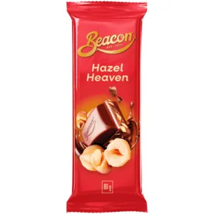 Beacon Hazel Heaven Chocolate Slab 80g