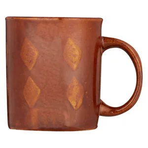 Batik Brown Coffee Mug