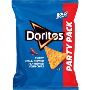 Doritos Sweet Chilli Pepper Flavoured Corn Chips 240g