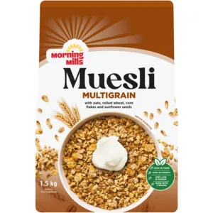 Morning Mills Multigrain Muesli 1.5kg