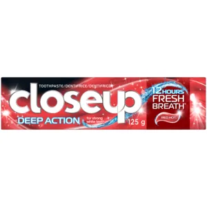 Close Up Red Hot Deep Action Whitening Toothpaste 125g