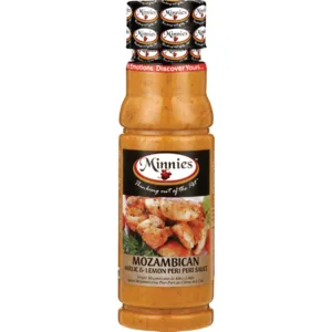 Minnies Mozambican Garlic & Lemon Peri-Peri Sauce 250ml