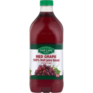 Fair Cape Dairies Red Grape 100% Fruit Juice 2L