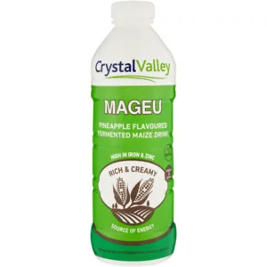 Crystal Valley Pineapple Flavoured Mageu Fermented Maize Drink 1L