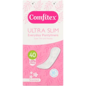 Comfitex Ultra Slim Scented Everyday Pantyliners 40 Pack