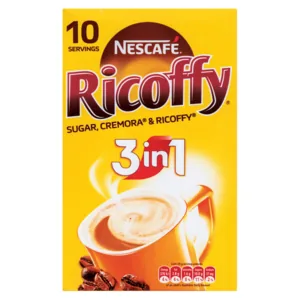 NESCAFÉ RICOFFY 3-In-1 Instant Coffee 10 Pack