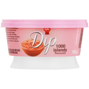 Epic 1000 Islands Flavoured Dip 125g