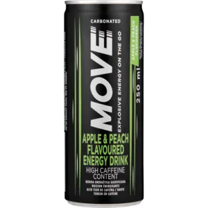 Move Apple & Peach Energy Drink 250ml