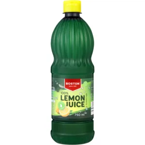 Boston 100% Lemon Juice 750ml