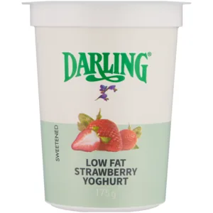 Darling Strawberry Flavoured Low Fat Yoghurt 175g