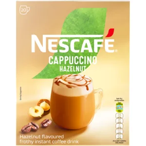 NESCAFÉ Hazelnut Instant Cappuccino 20 x 18g