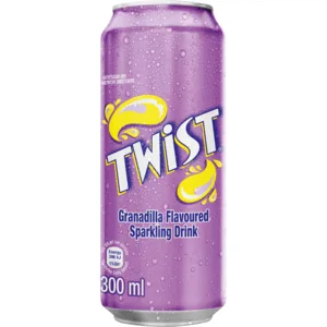 Twist Granadilla Flavoured Soft Drink Can 300ml