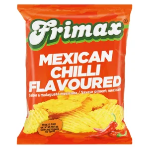 Frimax Mexican Chilli Flavoured Potato Chips 125g