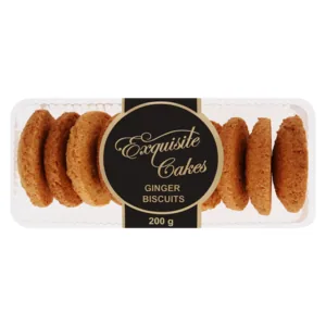 Exquisite Cakes Ginger Biscuits 200g