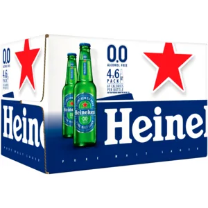 Heineken Non-Alcoholic Beer Bottles 24 x 330ml