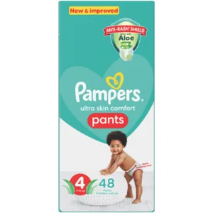 Pampers Pants Active Fit Size 4 9-14kg Diapers 48 Pack
