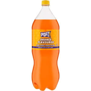 Popz! Orange Flavoured Soft Drink 2L