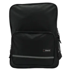 Fullmarks Large Black 2 Compartment Backpack