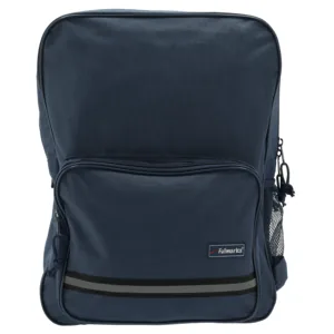 Fullmarks Large Navy 2 Compartment Backpack