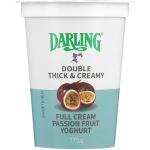 Darling Passion Fruit Flavoured Yoghurt 175g