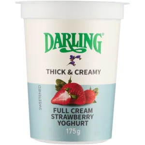 Darling Full Cream Strawberry Yoghurt Tub 175g