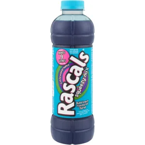 Rascals Squeezy Mix Bubblegum Flavoured Syrup 750ml