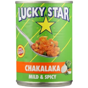 Lucky Star Mild & Spicy Chakalaka 410g