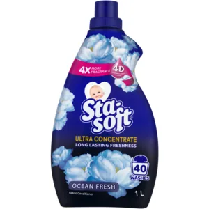 Sta-soft Ultra Concentrate Ocean Fresh Fabric Conditioner 1L
