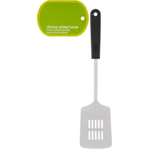 Chrome Slotted Turner 1s