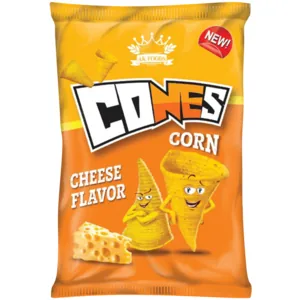AK Foods Cones Cheese Flavoured Corn Chips 100g