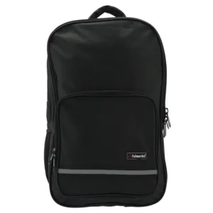 Fullmarks Extra Large Black 2 Compartment Backpack