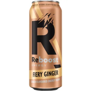 Reboost Fiery Ginger Energy Drink 500ml