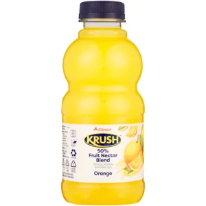 Krush Orange 50% Fruit Nectar Blend 500ml