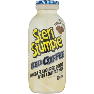 Steri Stumpie Vanilla Flavoured Iced Coffee with Low Fat Milk 300ml
