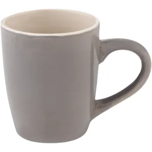 Assorted Solid Coffee Mugs 6 x 240ml