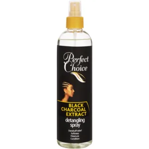 Perfect Choice Black Charcoal Extract Detangling Spray 350ml
