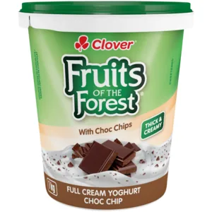 Clover Fruits of the Forest Choc Chip Full Cream Yoghurt 1kg